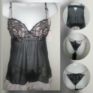 Babydoll & Bikini Set